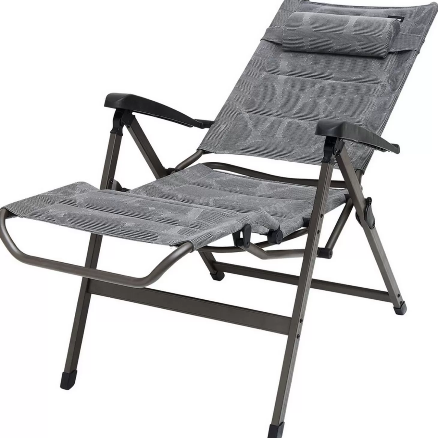 Trigano Fauteuil Relax Alu Matelasse Ecaille< Fauteuil De Camping