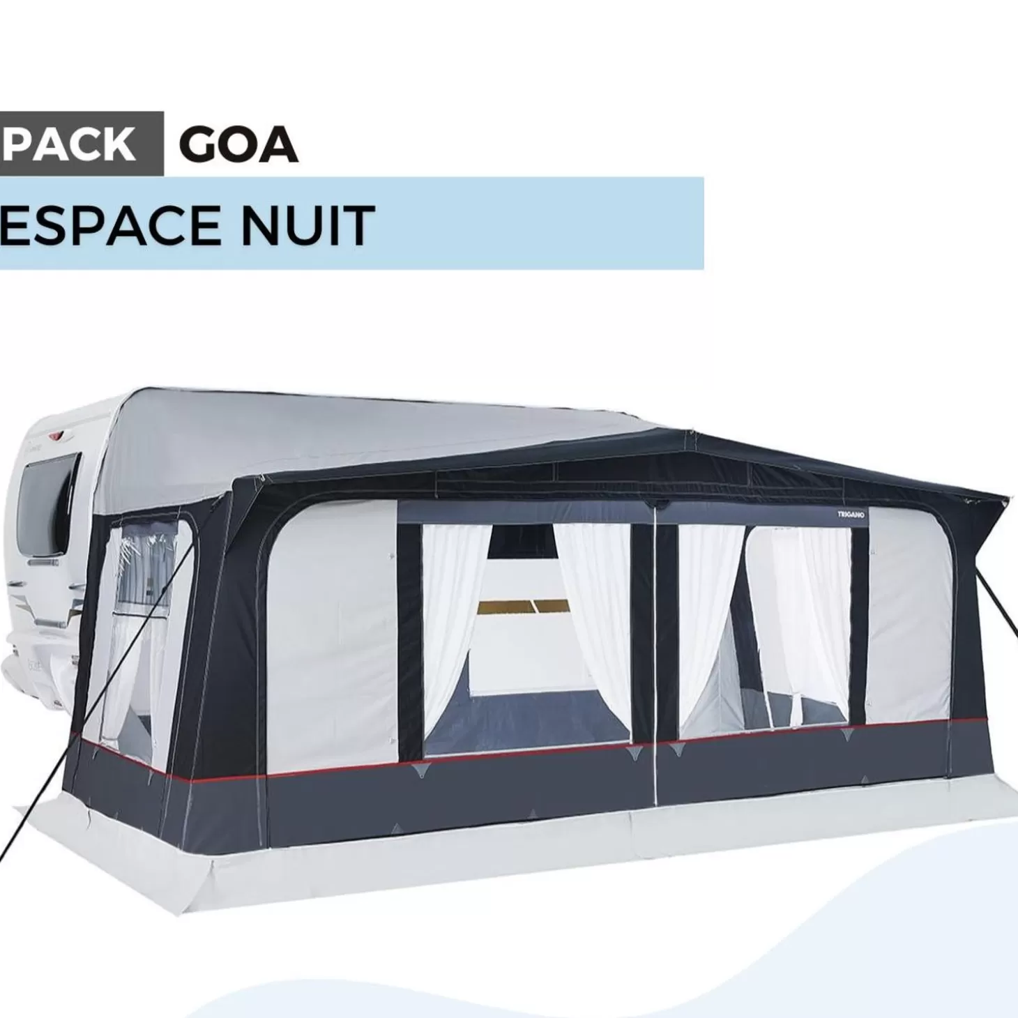 Trigano Pack Auvent Goa - Espace Nuit< Bons Plans