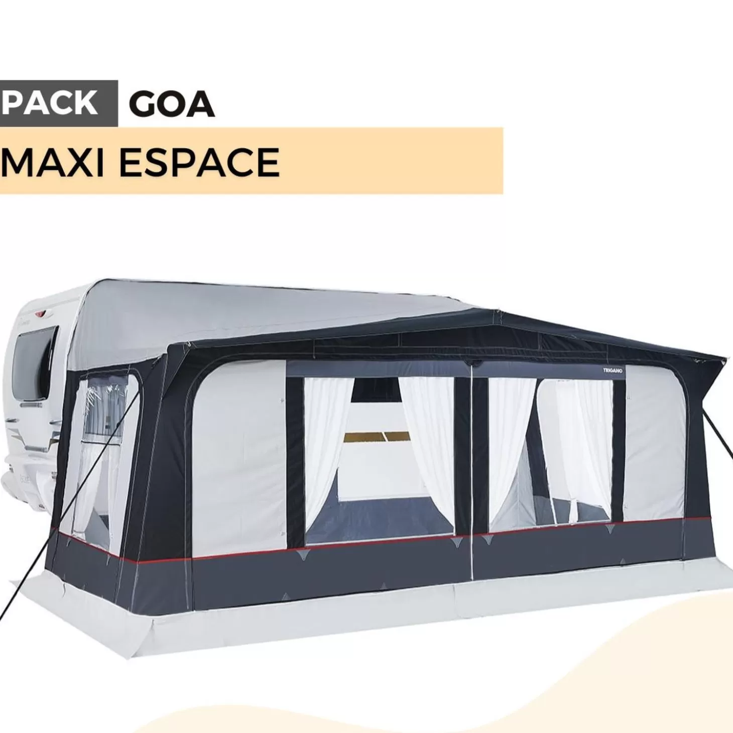 Trigano Pack Auvent Goa - Maxi Espace< Bons Plans