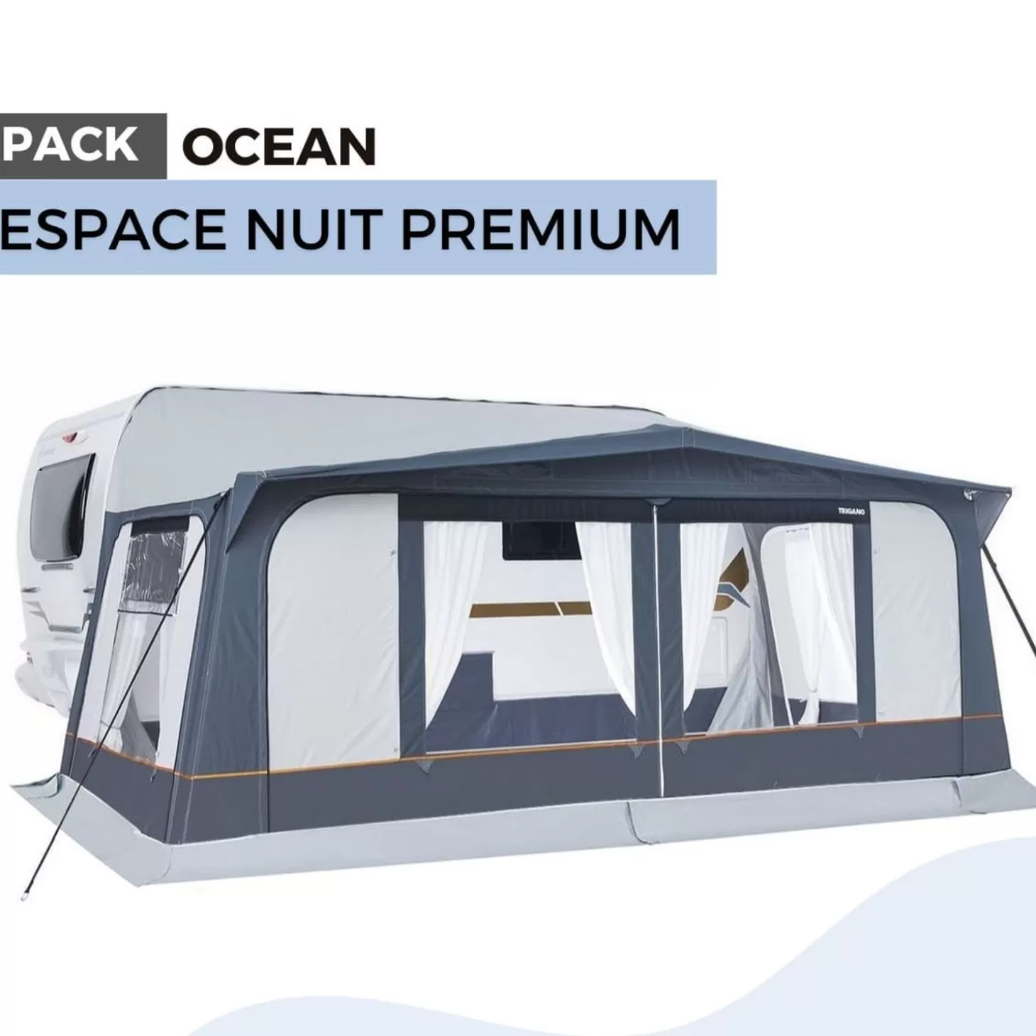 Trigano Pack Auvent Ocean - Espace Nuit Premium< Bons Plans