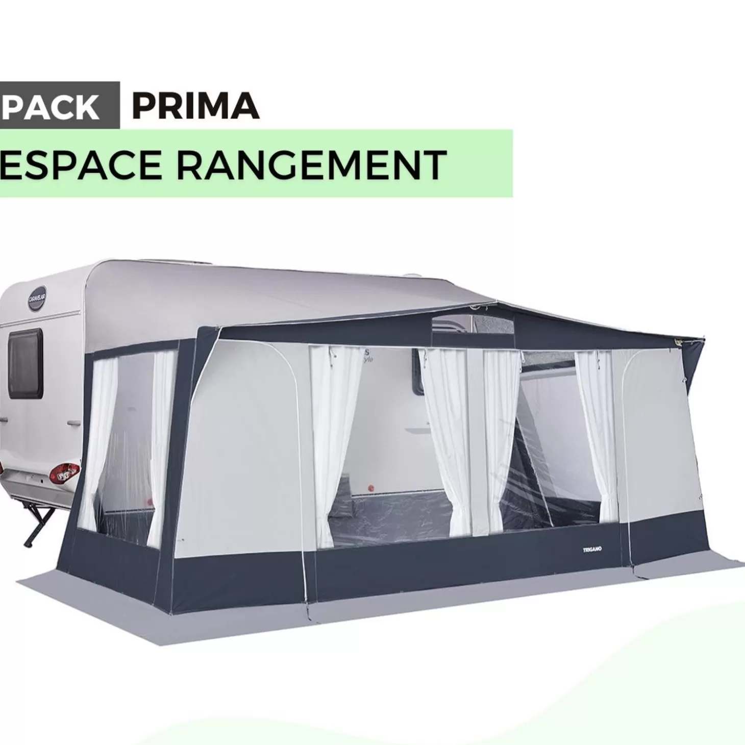 Trigano Pack Auvent Prima - Espace Rangement< Bons Plans