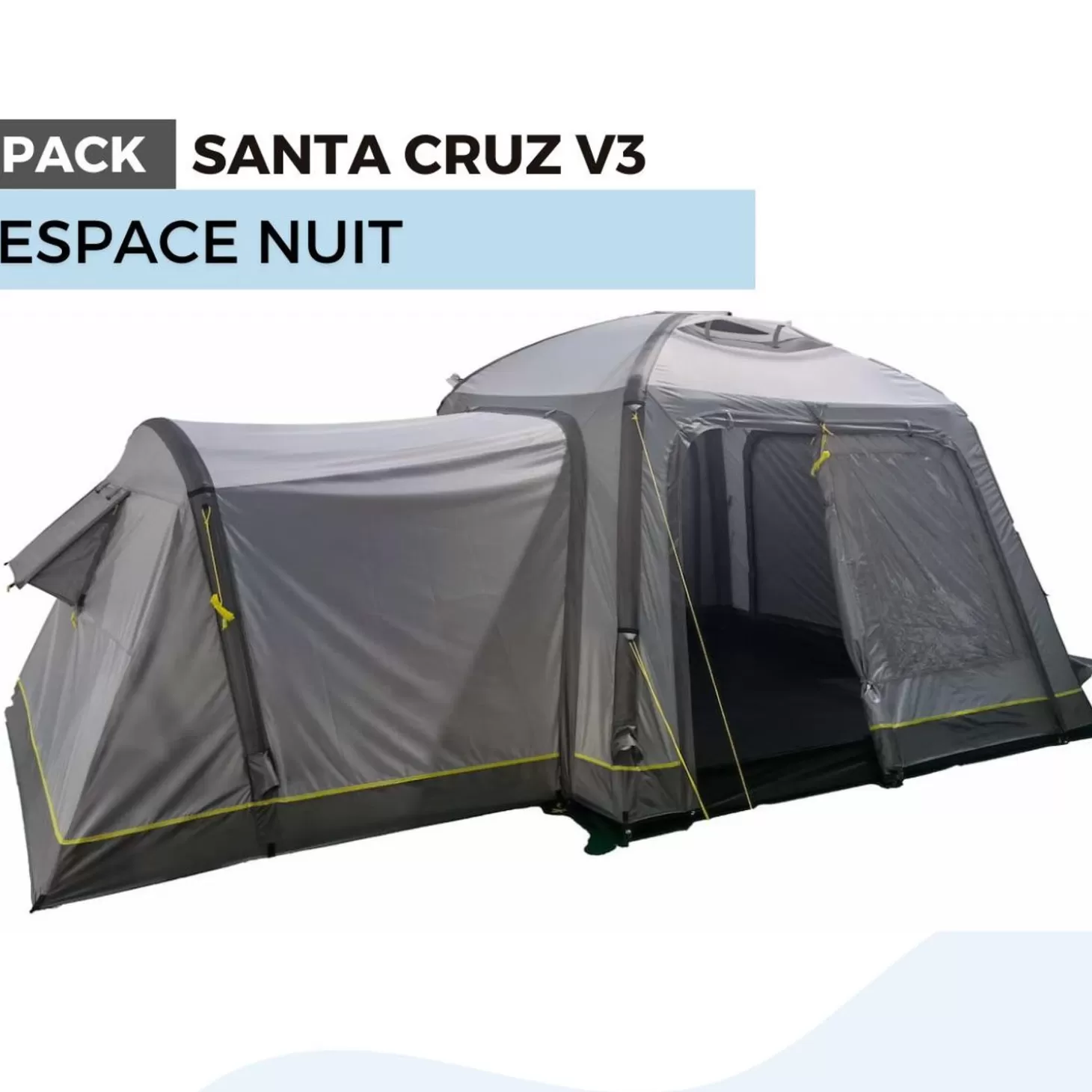 Trigano Pack Auvent Santa Cruz V3 - Espace Nuit< Bons Plans