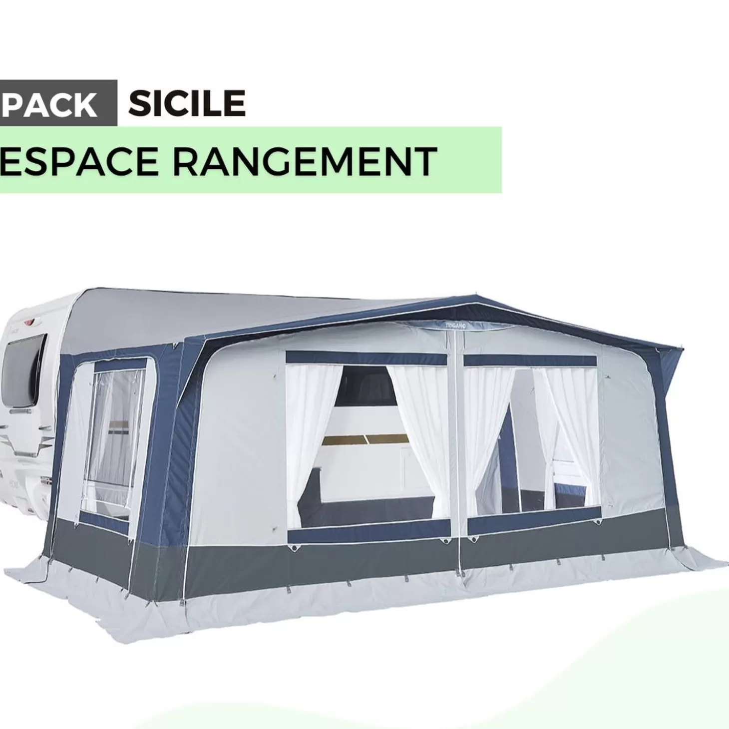 Trigano Pack Auvent Sicile - Espace Rangement< Bons Plans