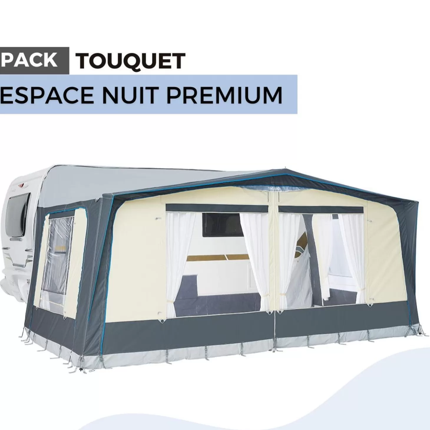 Trigano Pack Auvent Touquet - Espace Nuit Premium< Bons Plans