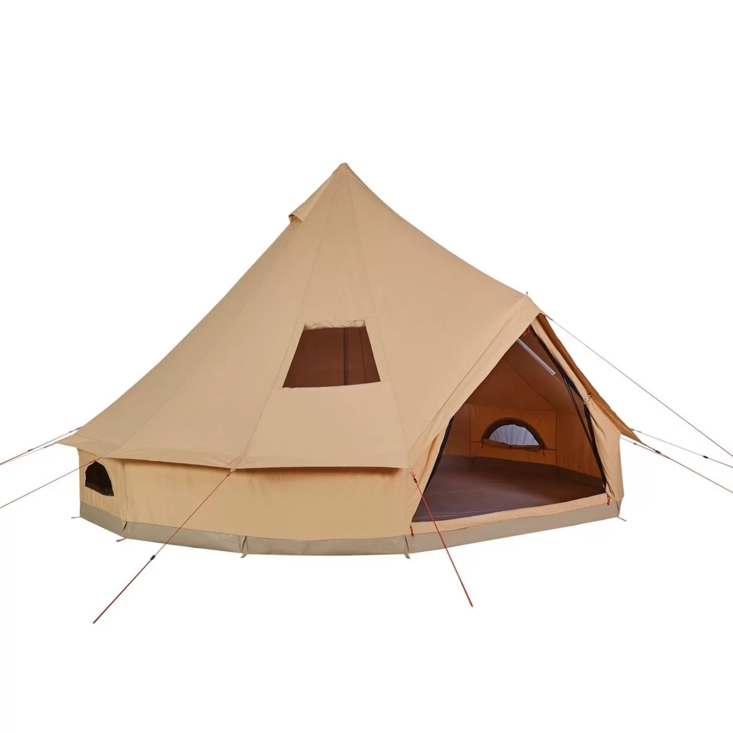Trigano Tipi Camping Coton Gobi 8 - < Tente Camping Familiale